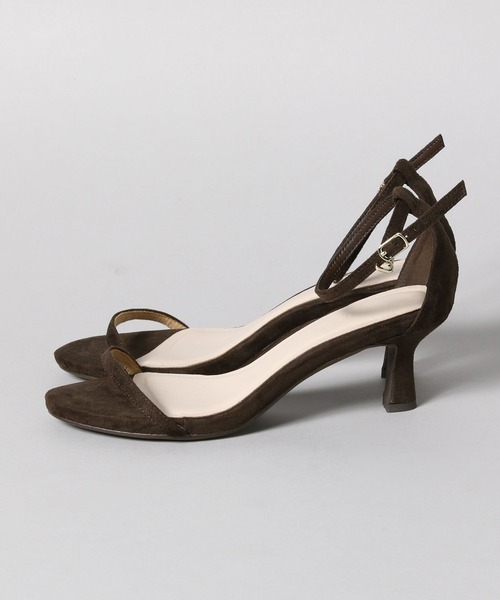 A part by（アパートバイ）の「ナローストラップヒールサンダル（サンダル・レディース・ブラック/ブラウン・MEDIUM/LARGE）」の15枚目の写真