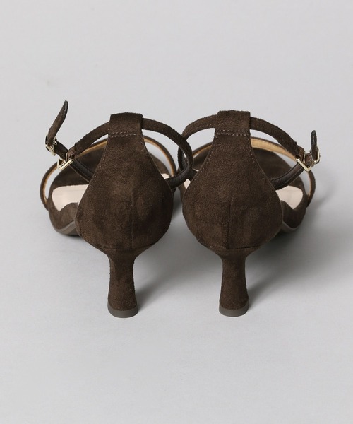 A part by（アパートバイ）の「ナローストラップヒールサンダル（サンダル・レディース・ブラック/ブラウン・MEDIUM/LARGE）」の4枚目の写真