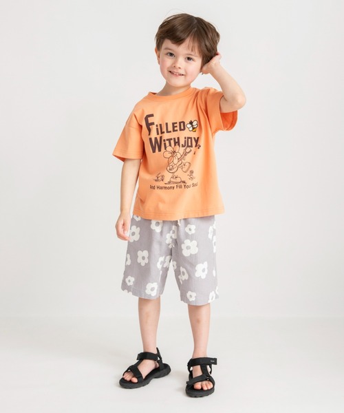 BRANSHES（ブランシェス）の「【爽パン / 綿100％】パナマ織り総柄ハーフパンツ（その他パンツ・キッズ・グレー/オフホワイト/グリーン・140/150/160/90/100/110/120/80/130）」の19枚目の写真