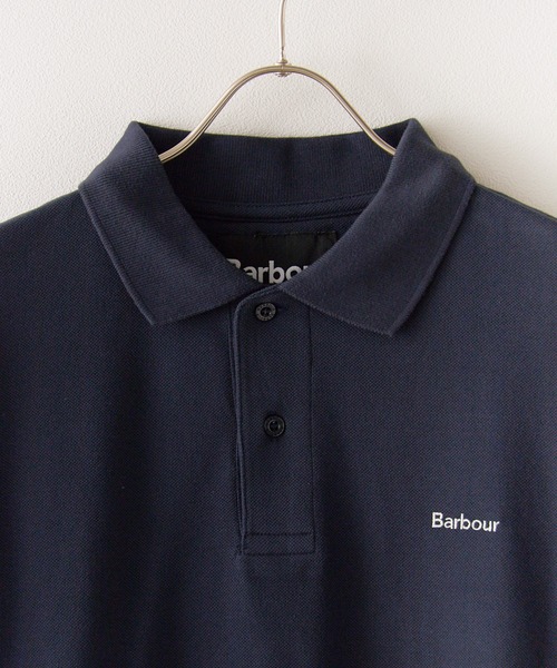 Barbour(バブアー)の「Barbour/バブア― barbour hexham os fit polo shirt ポロシャツ 2026年春夏 新色追加春服 夏服(ポロシャツ・メンズ・ネイビー/ホワイト/グリーン・40/38/36)」の21枚目の写真