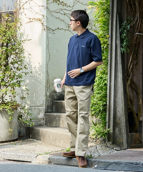 Barbour(バブアー)の「Barbour/バブア― barbour hexham os fit polo shirt ポロシャツ 2026年春夏 新色追加春服 夏服(ポロシャツ・メンズ・ネイビー/ホワイト/グリーン・40/38/36)」の5枚目の写真