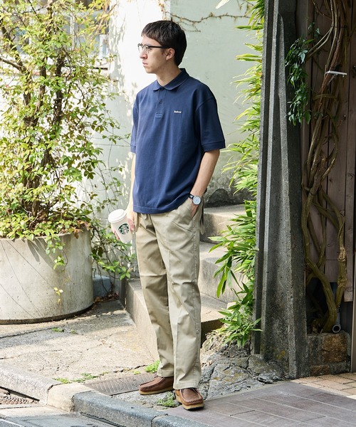 MADE メンズファッション ・BARBOUR｜Hexham Over Size Fit Polo Shirt