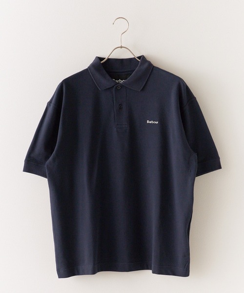 Barbour(バブアー)の「Barbour/バブア― barbour hexham os fit polo shirt ポロシャツ 2026年春夏 新色追加春服 夏服(ポロシャツ・メンズ・ネイビー/ホワイト/グリーン・40/38/36)」の8枚目の写真