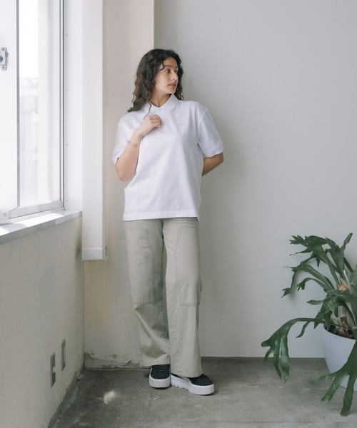 Barbour(バブアー)の「Barbour/バブア― barbour hexham os fit polo shirt ポロシャツ 2026年春夏 新色追加春服 夏服(ポロシャツ・メンズ・ネイビー/ホワイト/グリーン・40/38/36)」の19枚目の写真