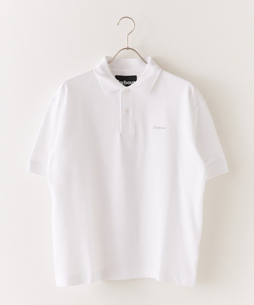 Barbour(バブアー)の「Barbour/バブア― barbour hexham os fit polo shirt ポロシャツ 2026年春夏 新色追加春服 夏服(ポロシャツ・メンズ・ネイビー/ホワイト/グリーン・40/38/36)」の15枚目の写真