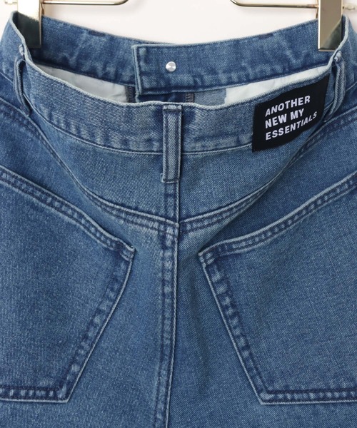 ANME（アンメ）の「【新色追加】ルーズデニムタックワイドパンツ（デニムパンツ・レディース・ブルー/オフホワイト/ブラック/ベージュ/ブラウン・XXL/XL/L/M）」の20枚目の写真