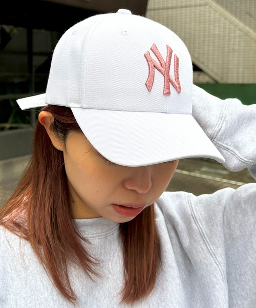 MLB(メジャーリーグベースボール)の「MLB /【MLB】日本未発売モデル MLB Korea エムエルビーコリア ダイヤモンド刺繍ロゴパッチボールキャップ メジャーリーグ べースボール/ 3ACP8501N(キャップ・レディース・その他1/その他2/その他3/その他5/ベージュ/その他4/グレー・FREE)」の5枚目の写真