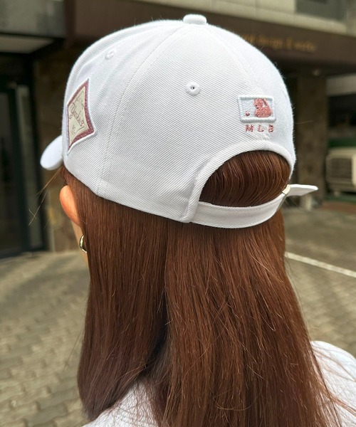 MLB(メジャーリーグベースボール)の「MLB /【MLB】日本未発売モデル MLB Korea エムエルビーコリア ダイヤモンド刺繍ロゴパッチボールキャップ メジャーリーグ べースボール/ 3ACP8501N(キャップ・レディース・その他1/その他2/その他3/その他5/ベージュ/その他4/グレー・FREE)」の20枚目の写真