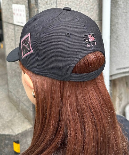 MLB(メジャーリーグベースボール)の「MLB /【MLB】日本未発売モデル MLB Korea エムエルビーコリア ダイヤモンド刺繍ロゴパッチボールキャップ メジャーリーグ べースボール/ 3ACP8501N(キャップ・レディース・その他1/その他2/その他3/その他5/ベージュ/その他4/グレー・FREE)」の18枚目の写真