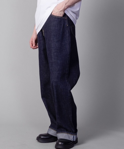 Lee（リー）の「【 Lee 100周年 】101 COWBOY WIDE PANTS/カウボーイ