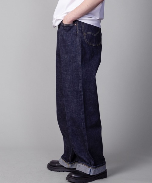 Lee（リー）の「【 Lee 100周年 】101 COWBOY WIDE PANTS/カウボーイ