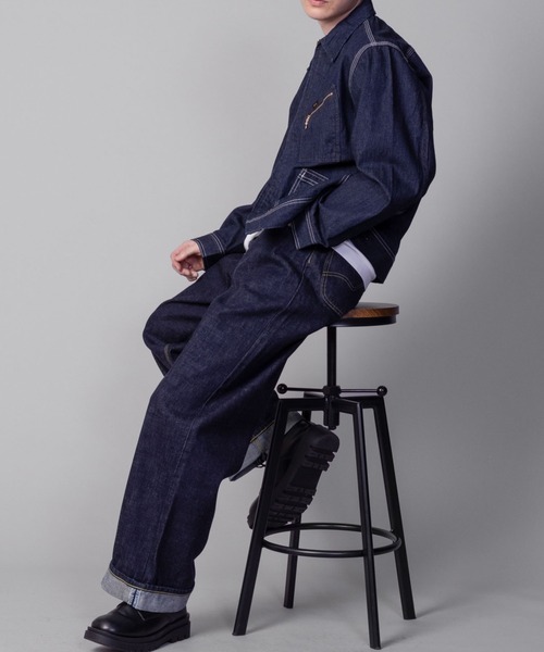 Lee（リー）の「【 Lee 100周年 】101 COWBOY WIDE PANTS/カウボーイ