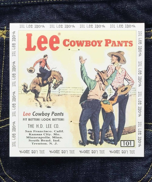 Lee（リー）の「【 Lee 100周年 】101 COWBOY WIDE PANTS/カウボーイ