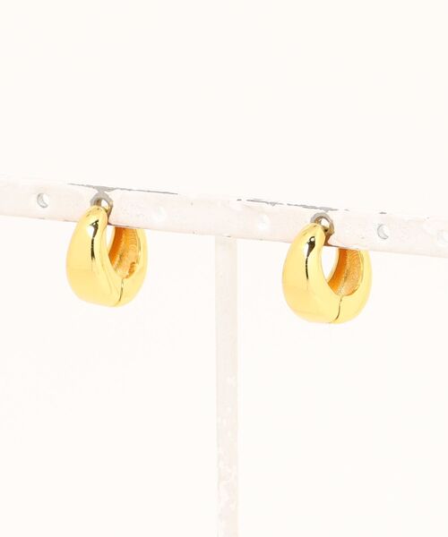 LUGG NAGG（ラグナグ）の「【LUGG NAGG】ドロップフープピアス（ピアス（両耳用）・レディース・ゴールド/シルバー・FREE）」の10枚目の写真