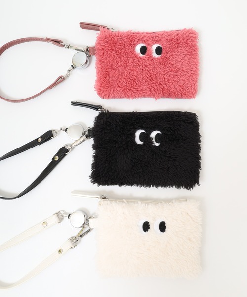 FUNALIVE(ファンアライブ)の「モンスターパスケース(パスケース・レディース・ブルー/シルバー/ブラック/グリーン/ピンク/ブラック系/ブルー系/ピンク系/グリーン系/アイボリー系/オレンジ系・FREE)」の3枚目の写真