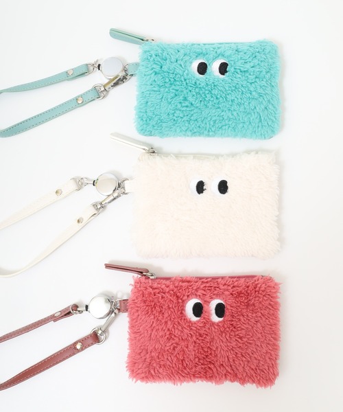 FUNALIVE(ファンアライブ)の「モンスターパスケース(パスケース・レディース・ブルー/シルバー/ブラック/グリーン/ピンク/ブラック系/ブルー系/ピンク系/グリーン系/アイボリー系/オレンジ系・FREE)」の4枚目の写真