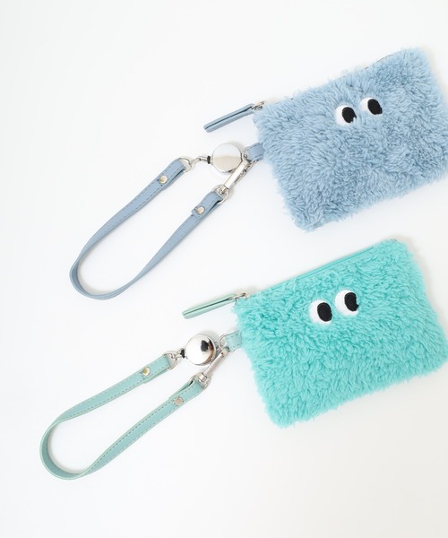 FUNALIVE(ファンアライブ)の「モンスターパスケース(パスケース・レディース・ブルー/シルバー/ブラック/グリーン/ピンク/ブラック系/ブルー系/ピンク系/グリーン系/アイボリー系/オレンジ系・FREE)」の6枚目の写真