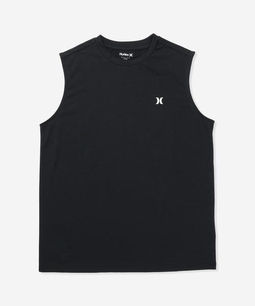 Hurley (ハーレー)の「【Hurley/ハーレー】水陸両用ラッシュタンクトップ バックプリント UPF50+ 吸汗速乾 ファントム PHANTOM SQUARE LOGO OVRSZD SL(ラッシュガード・メンズ・カーキブラウン/ブラック/ホワイト/グレー系その他/ブラック系その他/ホワイト系その他・MEDIUM/SMALL/LARGE/X-LARGE)」の4枚目の写真