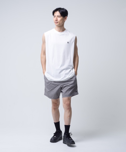 Hurley (ハーレー)の「【Hurley/ハーレー】水陸両用ラッシュタンクトップ バックプリント UPF50+ 吸汗速乾 ファントム PHANTOM SQUARE LOGO OVRSZD SL(ラッシュガード・メンズ・カーキブラウン/ブラック/ホワイト/グレー系その他/ブラック系その他/ホワイト系その他・MEDIUM/SMALL/LARGE/X-LARGE)」の22枚目の写真
