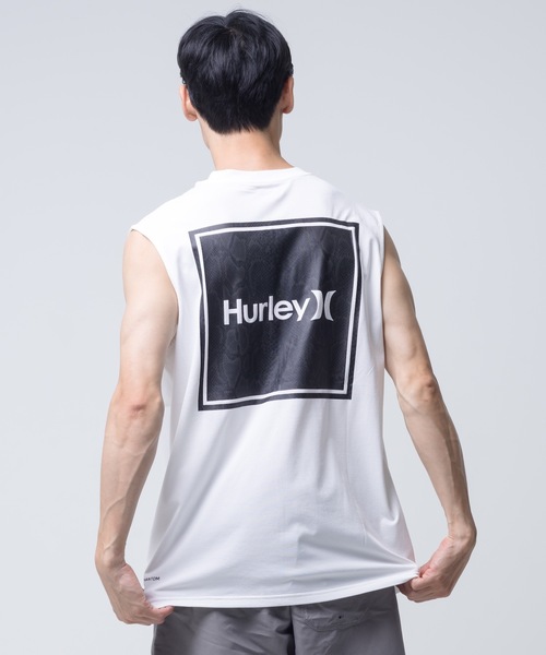 Hurley (ハーレー)の「【Hurley/ハーレー】水陸両用ラッシュタンクトップ バックプリント UPF50+ 吸汗速乾 ファントム PHANTOM SQUARE LOGO OVRSZD SL(ラッシュガード・メンズ・カーキブラウン/ブラック/ホワイト/グレー系その他/ブラック系その他/ホワイト系その他・MEDIUM/SMALL/LARGE/X-LARGE)」の20枚目の写真