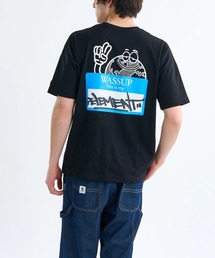 ELEMENT メンズ MY NAME IS SS Tシャツ 【2025年春夏モデル】/エレメントバックプリント半袖Tシャツ