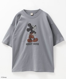 Mickey Mouse　ミッキーマウス　半袖Tシャツ　ラグラン袖　L　ネクタイ FREAK'S STORE｜【MICKEY MOUSE】 ラグランTシャツ 25AW
