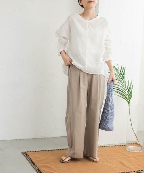 セール】『再入荷』レーヨンコットンイージーパンツ（その他