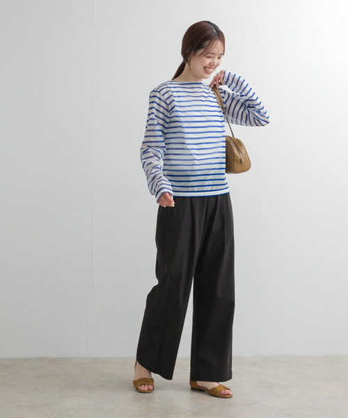 いとーぴ　アーバンリサーチドアーズ　レーヨンコットンイージーパンツ　新品 URBAN RESEARCH DOORS パンツ レーヨンコットンイージーパンツ