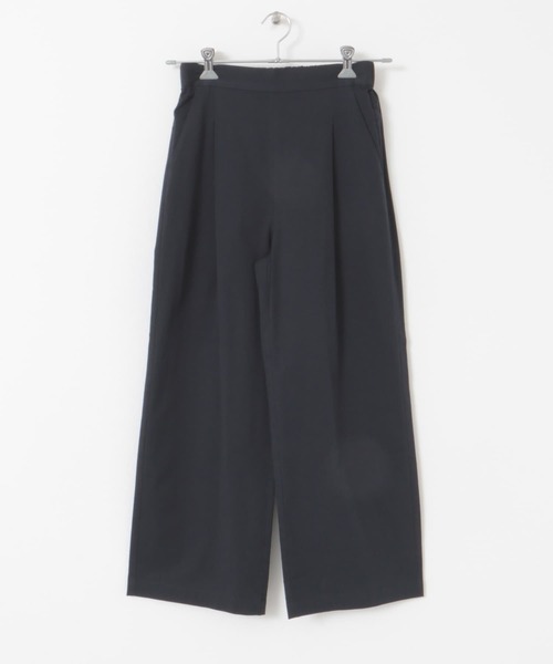 UR DOORS＊レーヨンコットンイージーパンツ BLACK &beige M