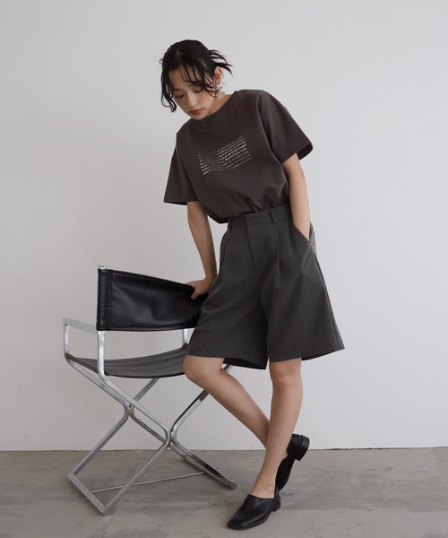 タックハーフパンツ（その他パンツ）｜hellam（へラム）の