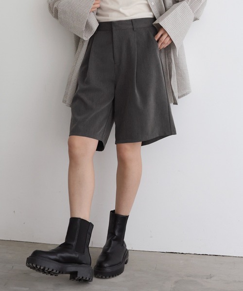 タックハーフパンツ（その他パンツ）｜hellam（へラム）の