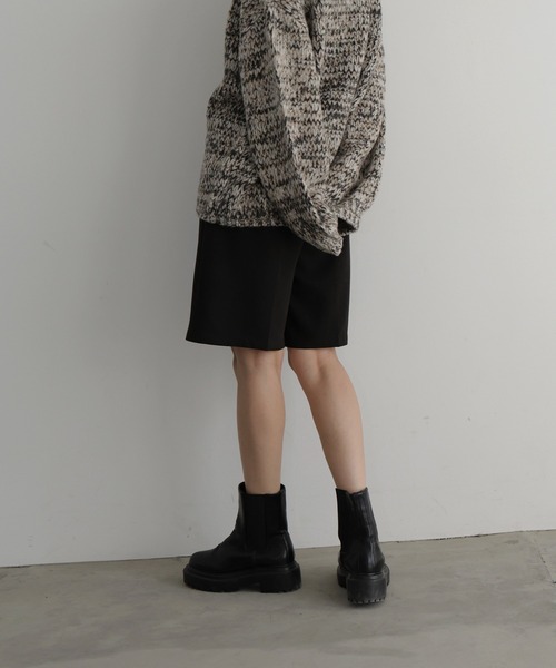 hellam（へラム）の「タックハーフパンツ（その他パンツ・レディース・ブラック/ベージュ/グレー・FREE）」の17枚目の写真