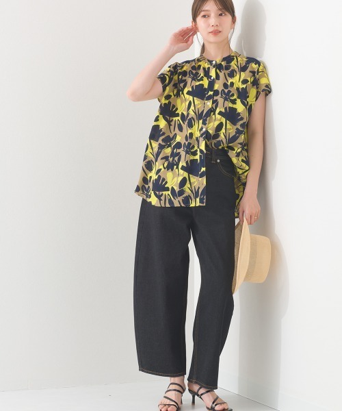 OMNES（オムネス）の「コクーンデニムパンツ（デニムパンツ・レディース・ブラック/ダークブラック/ブルー/グレー/ブラウン/グリーン・マルチサイズ）」の10枚目の写真