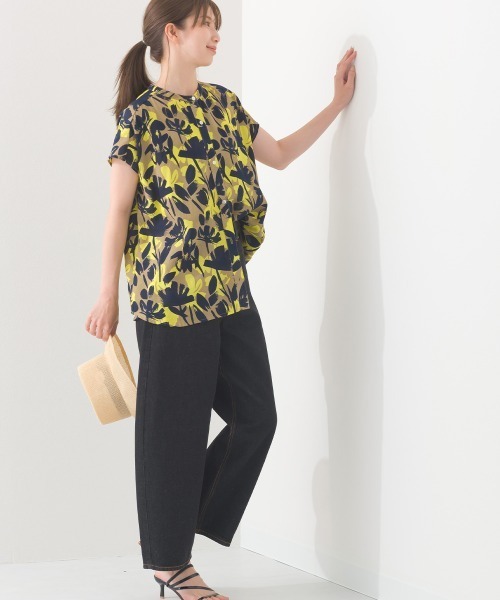 OMNES（オムネス）の「コクーンデニムパンツ（デニムパンツ・レディース・ブラック/ダークブラック/ブルー/グレー/ブラウン/グリーン・マルチサイズ）」の11枚目の写真