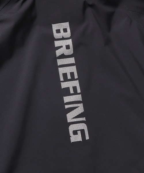 BRIEFINGフルジップジャケット M ブラック/グレー BRIEFINGフルジップジャケット M ブラック/グレー メンズウェア