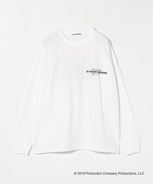 tシャツ 「別注」「OTHER MUSIC」ロングスリーブ Tシャツ レディース tシャツ 「別注」「OTHER MUSIC」ロングスリーブ Tシャツ