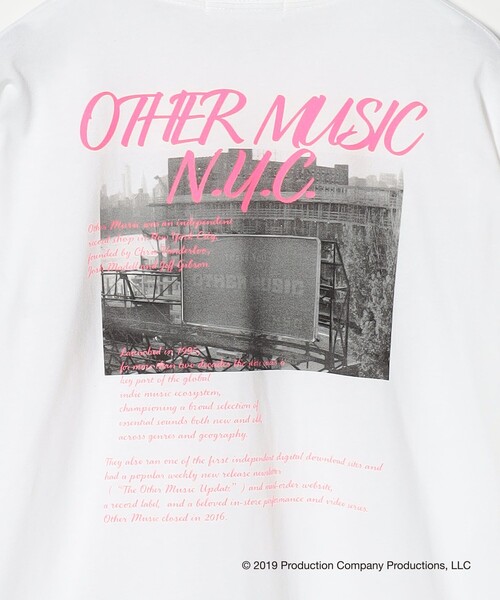 セール】【別注】＜OTHER MUSIC＞ロングスリーブ Tシャツ（T
