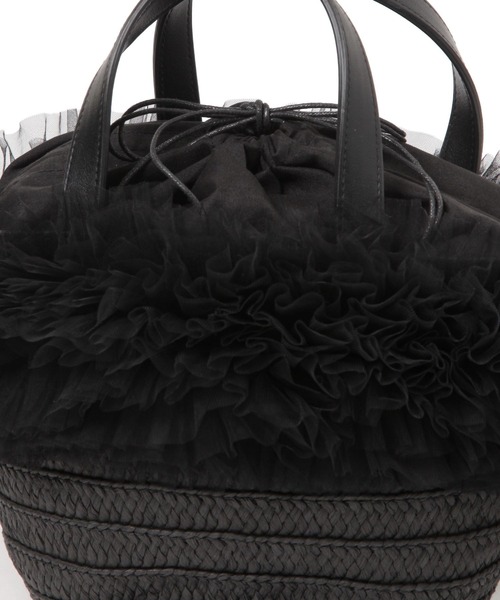 くぎページ LAKOLE（ラコレ）の「2WAYペーパーチュールコンビショルダーバッグ