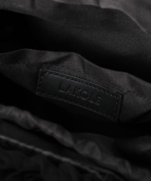 くぎページ LAKOLE（ラコレ）の「2WAYペーパーチュールコンビショルダーバッグ