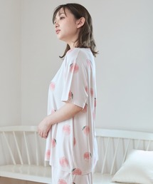 gelato pique（ジェラートピケ）の「【接触冷感】フルーツ柄Tシャツ