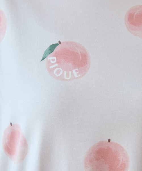 gelato pique【接触冷感】フルーツ柄Tシャツ、パンツ gelato pique ジェラートピケ 接触冷感 フルーツ柄Tシャツ