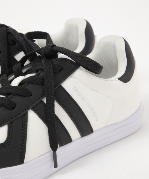 repipi armario（レピピ アルマリオ）の「【晴雨兼用】ハレアメデイリースニーカー（スニーカー・キッズ・グレー/ブラック・LARGE/MEDIUM/SMALL）」の6枚目の写真