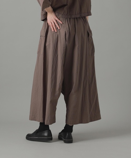 282t*美品 ZUCCa ズッカ ライトPEワッシャー パンツ ZUCCa（ズッカ）の「ライトシェルタフタ / パンツ / S（その他パンツ