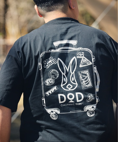 DOD(ディーオーディー)の「【DOD別注】コロコロタビッティー / ユニセックス(Tシャツ/カットソー・レディース・ブラック/スカイブルー/ピンク/ホワイト/グレー/ベージュ・MEDIUM/ONE SIZE/X-LARGE/LARGE)」の17枚目の写真