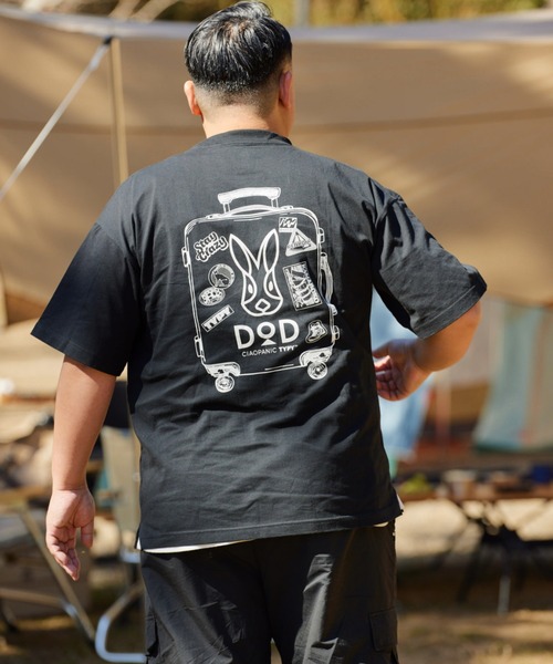 DOD(ディーオーディー)の「【DOD別注】コロコロタビッティー / ユニセックス(Tシャツ/カットソー・レディース・ブラック/スカイブルー/ピンク/ホワイト/グレー/ベージュ・MEDIUM/ONE SIZE/X-LARGE/LARGE)」の15枚目の写真