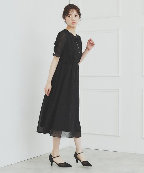 【PHASE EIGHT】おしゃれ配色♪フィット＆フレアワンピース Azalea Print Fil Coupe Dress | Phase