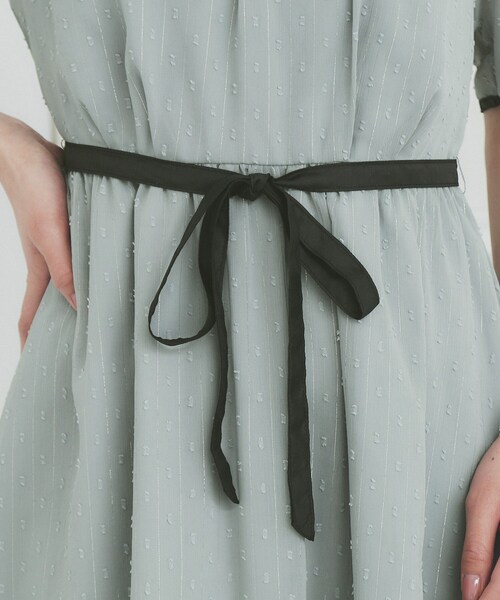 【REISS】鮮やかカラー♪フィット＆フレアワンピース STYLEMIXER | チェンジリブニットフレアワンピース (ワンピース