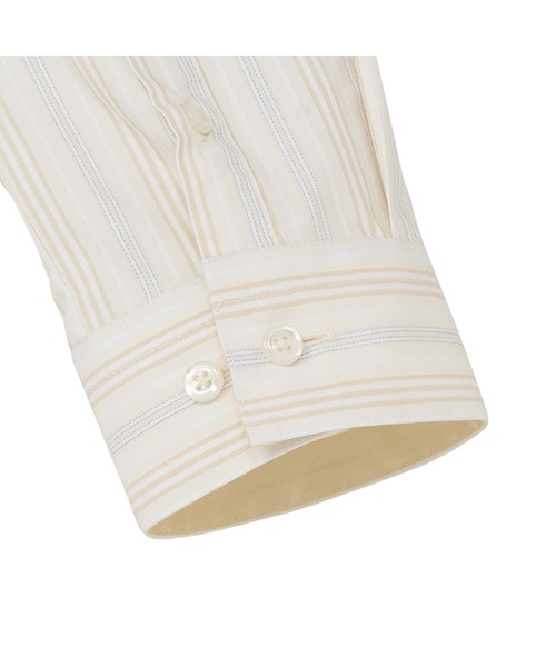 TOKYO SHIRTS（トウキョウシャツ）の「透け防止 形態安定ノーアイロン スキッパー 長袖ビジネスワイシャツ（ビジネスシャツ・レディース・イエロー・LL/M/L/XL/S）」の4枚目の写真