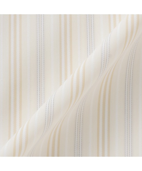 TOKYO SHIRTS（トウキョウシャツ）の「透け防止 形態安定ノーアイロン スキッパー 長袖ビジネスワイシャツ（ビジネスシャツ・レディース・イエロー・LL/M/L/XL/S）」の5枚目の写真