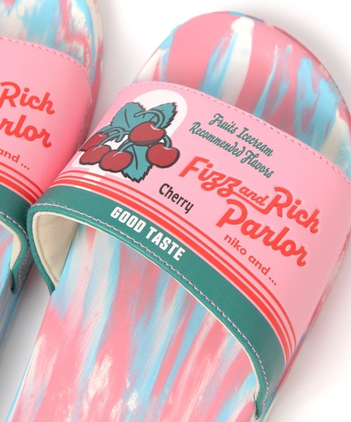 niko and...（ニコアンド）の「【FIZZ&RICH PARLOR】シャワーサンダル（サンダル・レディース・オレンジ/ピンク・MEDIUM）」の15枚目の写真